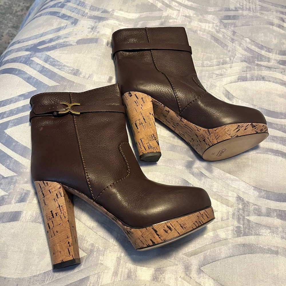 Authentic Chloe Renna Calf Boots - Never Worn